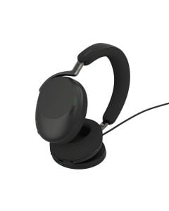 Jabra Evolve3 85 MS Stereo ( Link390c) Black + Oplaadstandaard - Headset
