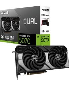 ASUS Dual GeForce RTX 5070 12GB GDDR7 OC Edition - Videokaart