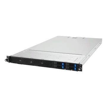 ASUS RS501A-E12-RS4U LGA 6096 Rack (1U) Zwart, Zilver