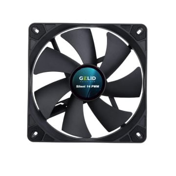 Gelid Solutions Silent 14 PWM Black - Ventilator