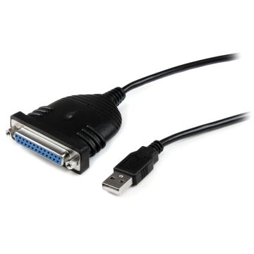 StarTech.com 2 m USB naar DB25 Parallel Printer kabel M/F - Adapterkabel 