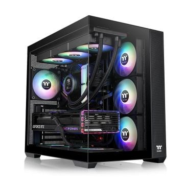 Thermaltake View 380 TG Black - Midtowermodel