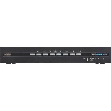 8-Port USB - 4K DVI Dual Display SecureKVM Switch with