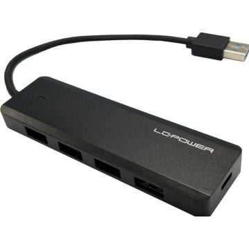 USB-Hub LC-Power 4x USB-A 3.2 + Ladefunktion