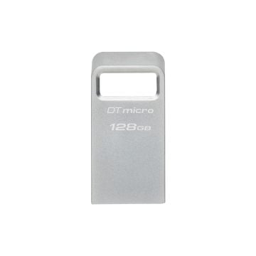 Kingston DataTraveler Micro 128GB Silver - USB-Stick
