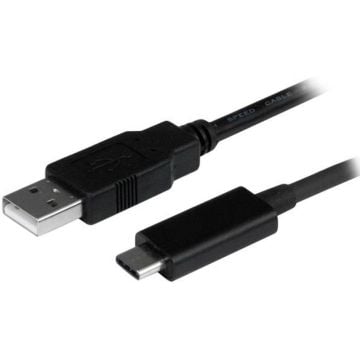 StarTech.com 1m USB 2.0 USB-C naar USB-A kabel - USB-kabel