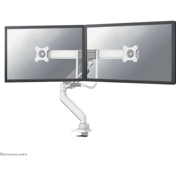 Neomounts DS75-450WH2 - Monitorarm voor 2 schermen