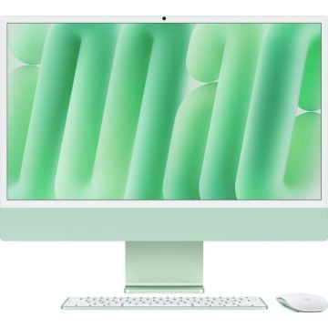 Apple iMac 2024 M4 Groen - 10 core CPU, 10 core GPU, 16GB RAM, 256GB SSD, Qwerty NL, Groen