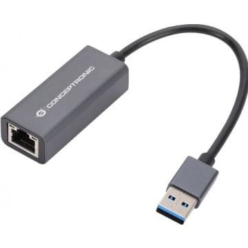 CONCEPTRONIC Gigabit USB Networkadapter 10/100/1000Mbps gr