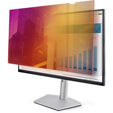 StarTech.com 27-inch 16:9 Gold Monitor Privacy Screen, Reversible Filter wEnhanced Privacy, Glossy Computer Security Filter, Removable Screen ProtectorShield, +- 30 Deg. - Privacy-filter voor scherm