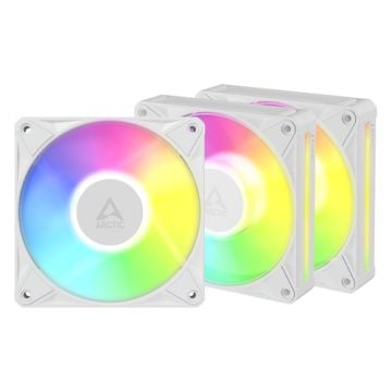 ARCTIC BioniX P12 A-RGB 3-pack White - Ventilator