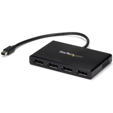 StarTech.com Mini DisplayPort naar DisplayPort multi-monitor splitter - 4 poorts MST Hub