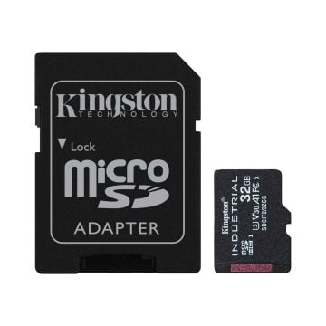 Kingston Industrial microSD 32GB Incl. SD-Adapter - Flashgeheugenkaart