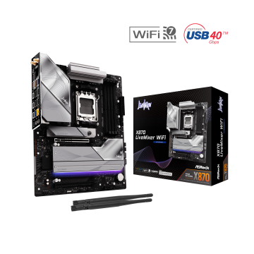 ASRock X870 LiveMixer WiFi - Moederbord