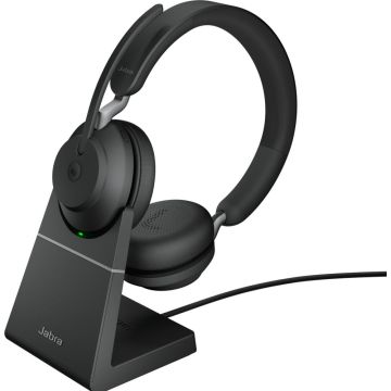 Jabra Evolve2 65 MS Stereo + Stand - Bluetooth Headset