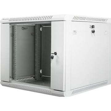 Lanberg Rack Wandbehuizing 19" 9U/600X600 (Flat-Pack) met Meta