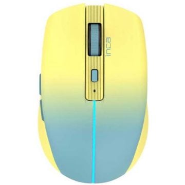 INCA Maus IWM-511RS Blt+Wrls RGB Color-Basisfarbe: Gelb