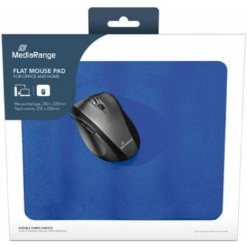 MediaRange Mausunterlage plat 250x220x3mm blauw