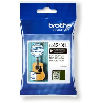 Brother LC421XLBK - Hoog rendement