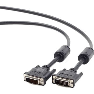 gembird DVI video kabel dual link 3m, black
