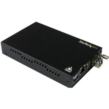 StarTech.com Gigabit Ethernet koper naar glasvezel media converter - SM LC
