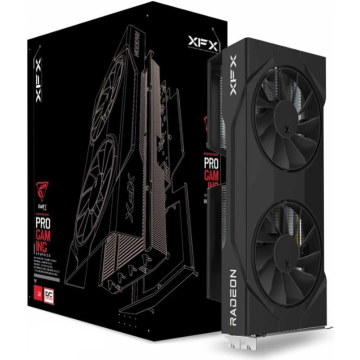 XFX Radeon RX 9060 XT Swift Dual Fan OC Black 16GB - Videokaart
