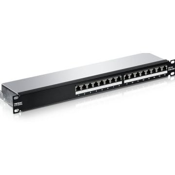 TRENDnet Patchpanel 16-Port Cat6A nafgeschermd (10"" wide)