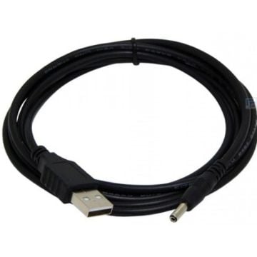 gembird USB-AM-auf-3,5-mm-Netzstecker, 1,8 m, schwarze