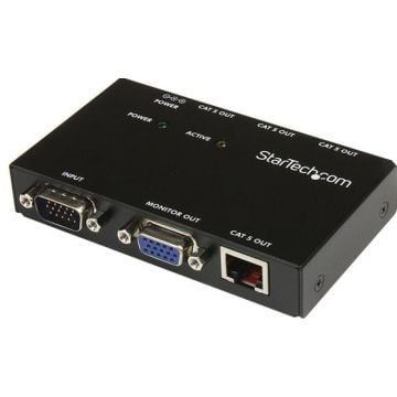 StarTech.com 4-poorts VGA Over CAT5 video-extender - 150 m
