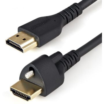 StarTech.com 1m HDMI Kabel met Schroefbeveiliging - 4K 60Hz HDR