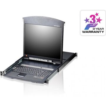 ATEN KL1508AN - KVM-console met KVM-schakelaar