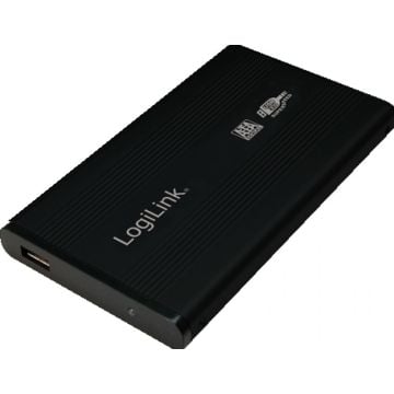 LogiLink Enclosure 2,5 Inch S-SATA HDD USB 3.0 Alu - Storage enclosure