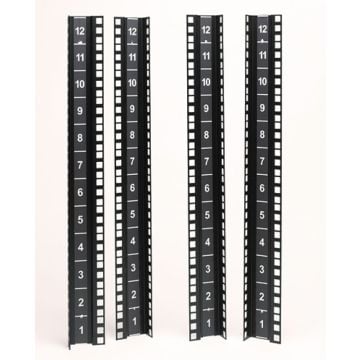 APC NetShelter CX Mini 12U Vertical Mounting Rail Kit - Rekrail-kit