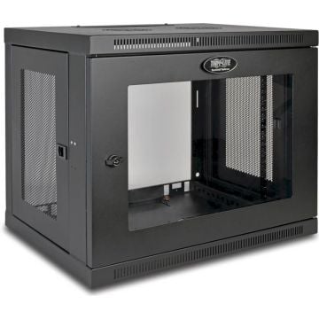 Eaton Tripp Lite Series 9U Wall Mount Rack Enclosure Server Cabinet w Acrylic Glass Front Door - Rack kast