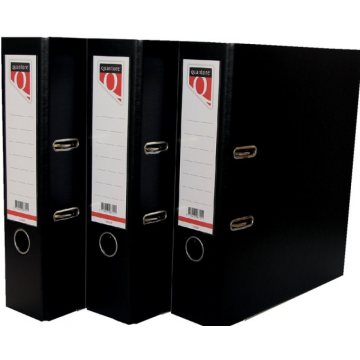 Quantore A4 80mm PP Zwart - Ordner (10 stuks)