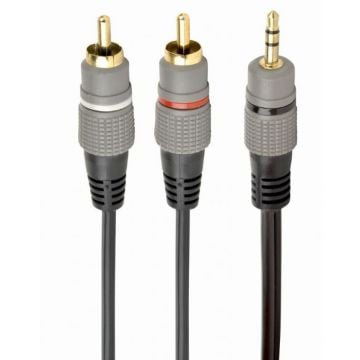 gembird 3,5 mm Stereo-stekker auf 2*RCA-stekker 1,5m Kabel