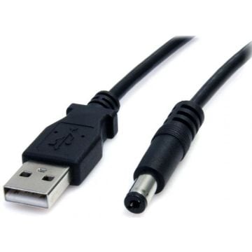 StarTech.com USB naar 5,5 mm voedingskabel - type M connector
