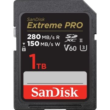 SanDisk Extreme PRO SDXC V60 1TB - Flashgeheugenkaart