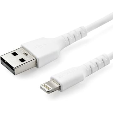 StarTech.com Premium USB-A naar Lightning Kabel 1m Wit - USB Type A naar Lightning Charge & Sync Oplaadkabel