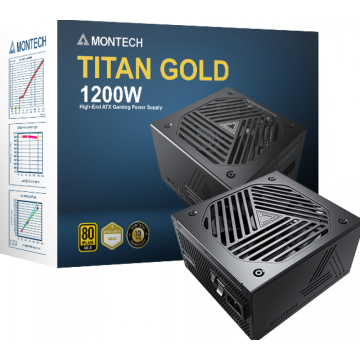 Montech Titan Gold 1200W - Voeding