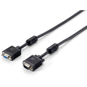 Equip 118800 SVGA cable [1m, 3+7 M/F, HDB15, AWG30]