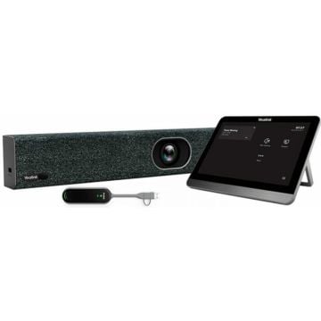 Yealink MeetingBar A20 - All-in-one samenwerking videobalk (videobalk, draadloze gedeelde pod, aanraakconsole)