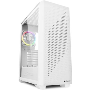 Sharkoon VS9 RGB Wit - Towermodel