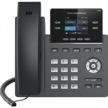 Grandstream GRP2612P HD IP telefoon, nur PoE, kein Netzteil