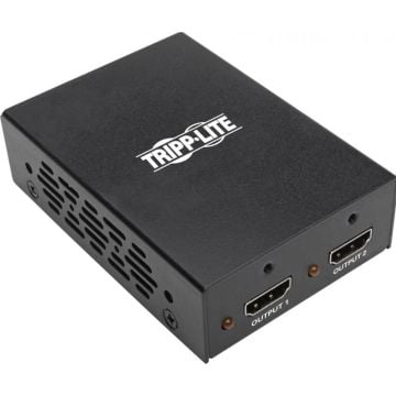 Eaton Tripp Lite series 2-Port 4K 3D HDMI Splitter, HDMI, HDCP 2.2, Ultra HD 4K x 2K AudioVideo, 3840 x 2160 @ 60 Hz, HDR, TAA - Videoaudiosplitser