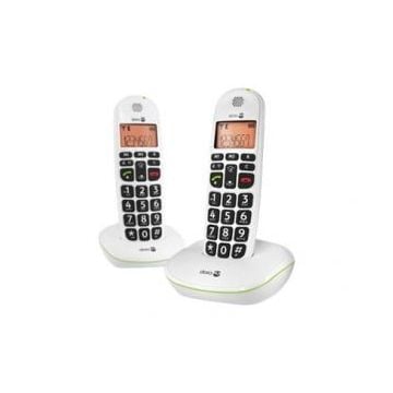 DORO PhoneEasy 100W Duo - Snoerloze telefoon met nummerherkenning