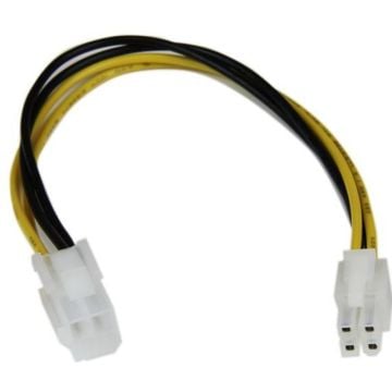 StarTech.com 20cm ATX12V 4-pins P4 CPU Verlengkabel Voeding - M/F