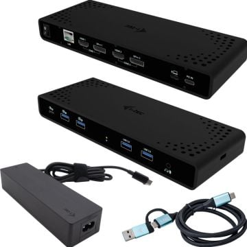 i-tec Universal Dual 4K Display - Docking Station + Power Delivery 85W