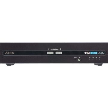 2-Port USB - 4K DisplayPort Dual Display Secure KVM Switch (PSD PP V4.0 Compliant)