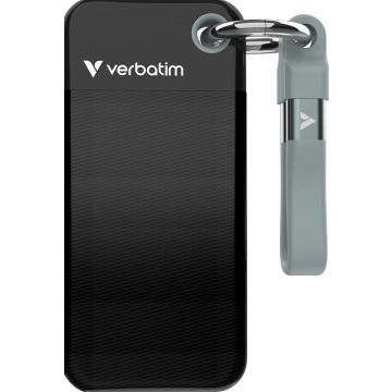 Verbatim Pocket Externe SSD 1TB Gray - Externe SSD